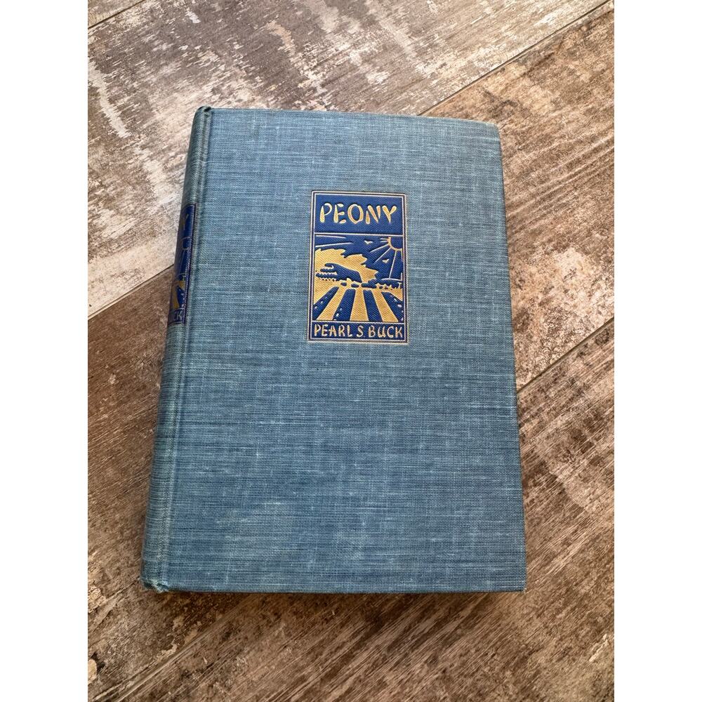 1948 Vintage Peony Book by Pearl S. Buck